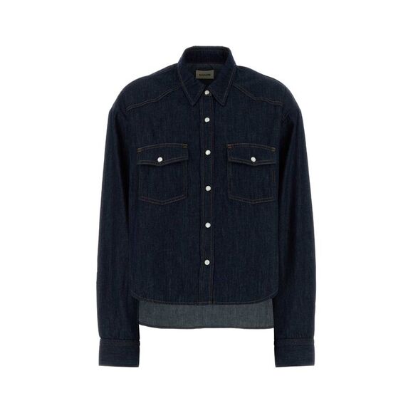 Khaite Women Denim Grenon Shirt